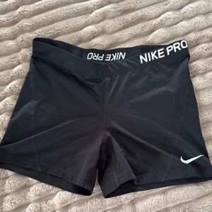 Nike Pro Women's Athletic Black Shorts